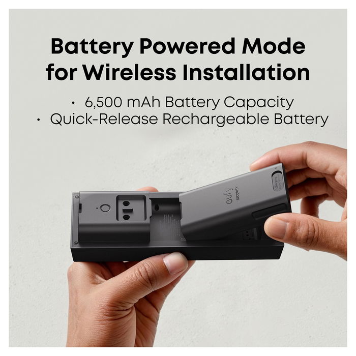 Eufy Videoportero Inteligente C31 con Cámara Wi-Fi, Compatible con Alexa y Google Assistant, Negro