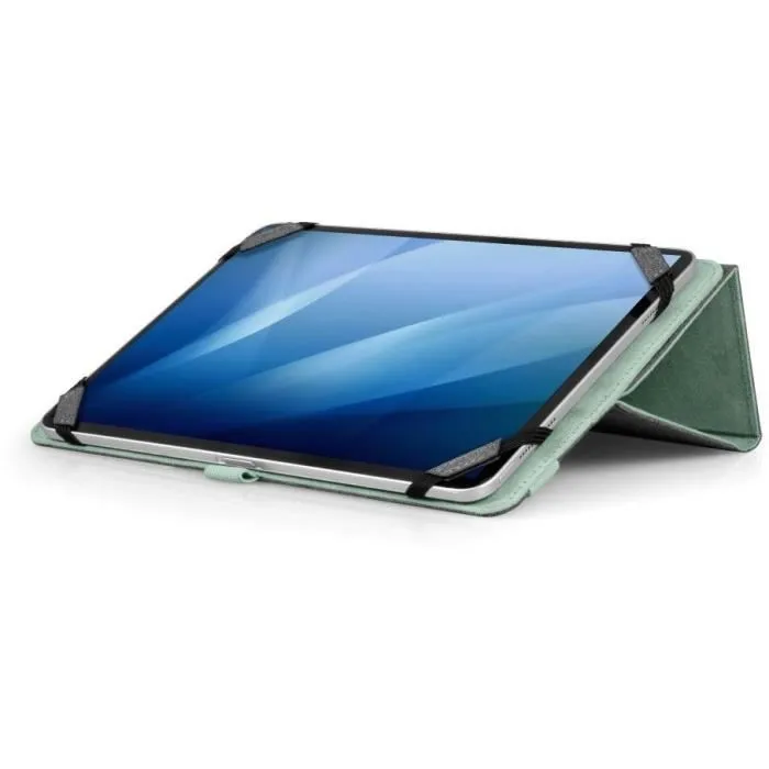 Port Designs Universal Folio 400713 YOSEMITE para Tabletas 9" a 11" - Funda Protectora Ecorresponsable en Color Gris