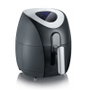Severin Freidora de Aire FR 2430, 3.2L, 1500W, Color Negro/Acero Inoxidable, Independiente