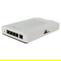 Mikrotik crs304-4xg-in cloud router switch 4x ethernet 1g/2,5g/5g/10g, routeros l5 o switchos (arranque dual), caja de sobremesa