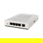 Mikrotik crs304-4xg-in cloud router switch 4x ethernet 1g/2,5g/5g/10g, routeros l5 o switchos (arranque dual), caja de sobremesa