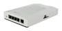 Mikrotik CRS304-4XG-IN Switch 10G Ethernet de 4 Puertos con PoE y RouterOS L5/SwitchOS (Arranque Dual), Blanco, Caja de Sobremesa