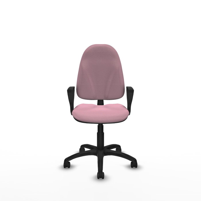 PIQUERAS Y CRESPO Silla de oficina Algarra, Tela Rosa, Mecanismo Contacto Permanente PIQUERAS Y CRESPO Silla de oficina Algarra, Tela Rosa, Mecanismo Contacto Permanente