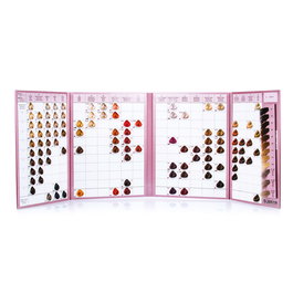 Subrina Professional, Carta de colores de cabello