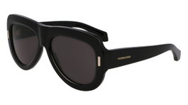 Ferragamo SF2029SE-001 Gafas de sol para mujer con cristal negro