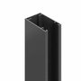 Moustikit Mosquitera para ventana en aluminio gris antracita - Cortable en ancho y alto (125 x 145 cm)
