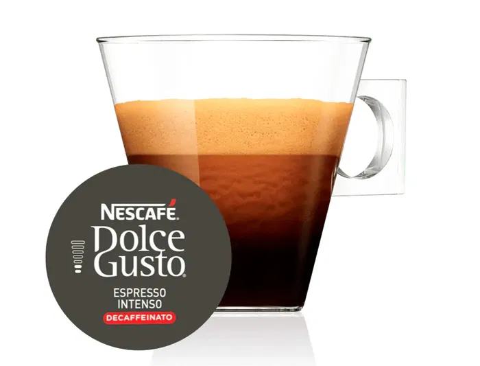 Dolce Gusto Café Espresso Intenso Descafeinado Intensidad 7 Monodosis Cápsulas Caja 16 Unidades