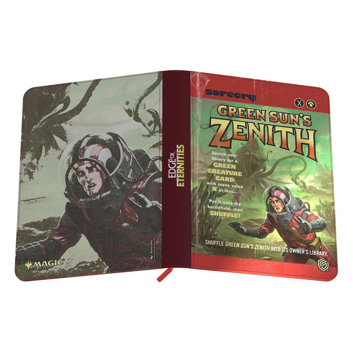 Ultimate Guard Zipfolio 360 Xenoskin Magic: The Gathering "Edge of Eternities" - Green Sun’s Zenith
