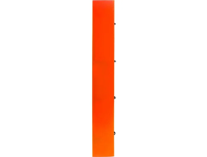 Liderpapel Carpeta con Recambio A4 Cuadro 5mm 100 Hojas 80g Polipropileno 4 Anillas 25mm Naranja