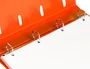 Liderpapel Carpeta con Recambio A4 Cuadro 5mm 100 Hojas 80g Polipropileno 4 Anillas 25mm Naranja