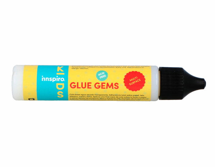 Innspiro Cola GLUE GEMS especial gemas 30gr. Innspiro Cola GLUE GEMS especial gemas 30gr.