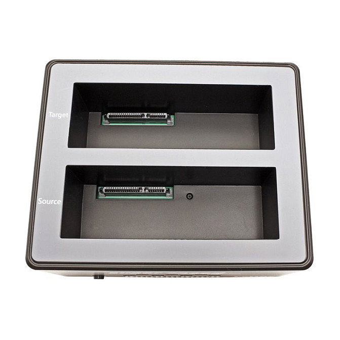 ROLINE Docking Station USB 3.2 Gen 1 para HDD/SSD SATA de 2,5 y 3,5 pulgadas con función de clonación