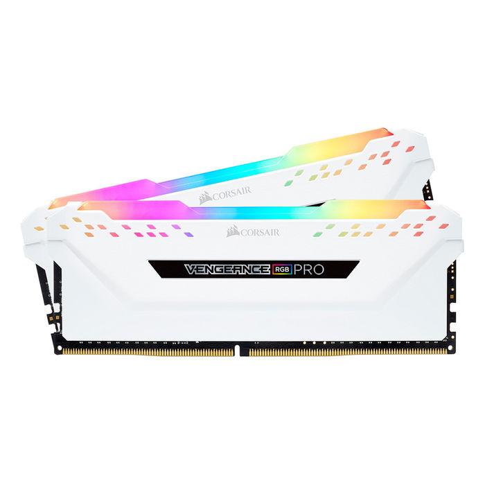 Corsair CMW32GX4M2E3200C16W Memoria RAM Vengeance RGB 32GB (2x16GB) DDR4 3200MHz CL16 Multicolor