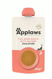 Applaws Sobres de Caldo de Huesos de Pescado con Salmón 12x85g