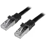 StarTech Cable de Red Ethernet 5 m Cat6 SF/UTP (S-FTP) Gigabit 1000 Mbps Blindado Negro para PoE N6SPAT5MBK