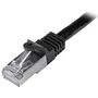 StarTech Cable de Red Ethernet 5 m Cat6 SF/UTP (S-FTP) Gigabit 1000 Mbps Blindado Negro para PoE N6SPAT5MBK