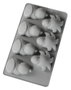 Geda Labels Molde para muffins de silicona Peanuts Snoopy & Woodstock gris
