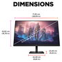 HP OMEN 32q Monitor Gaming QHD 31.5 Pulgadas IPS 165 Hz Negro