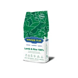 Winner Plus Alimentación Natural para Perros Adultos Cordero 3 kg - Alta Gama, Sin Gluten, Para Estómagos Delicados, Calidad Alemana