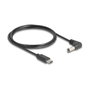 DeLOCK Cable de alimentación USB Type-C a DC 5,5 x 2,1 mm angular 1,5 m