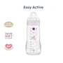 Mam Biberón Easy Active +6 meses 330 ml Tetina X flow Lila MAM9001616857966