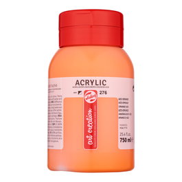Talens Art Creation Pintura Acrílica Anaranjado Azo 276 750 ml
