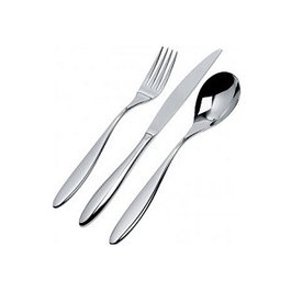 Alessi Set de cubertería SG38S24M de acero inoxidable