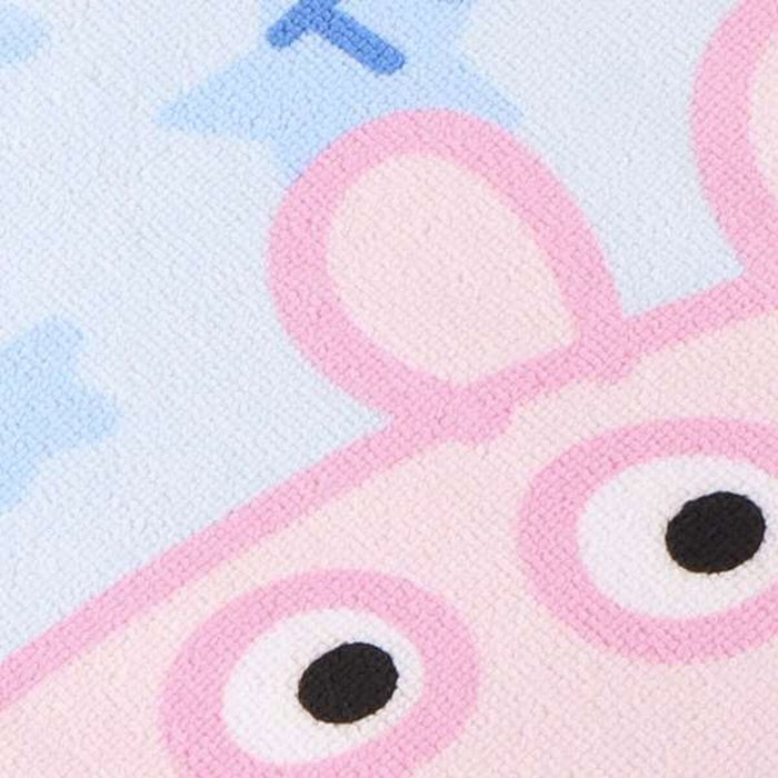 Cerdá Poncho de Microfibra Peppa Pig Azul Claro