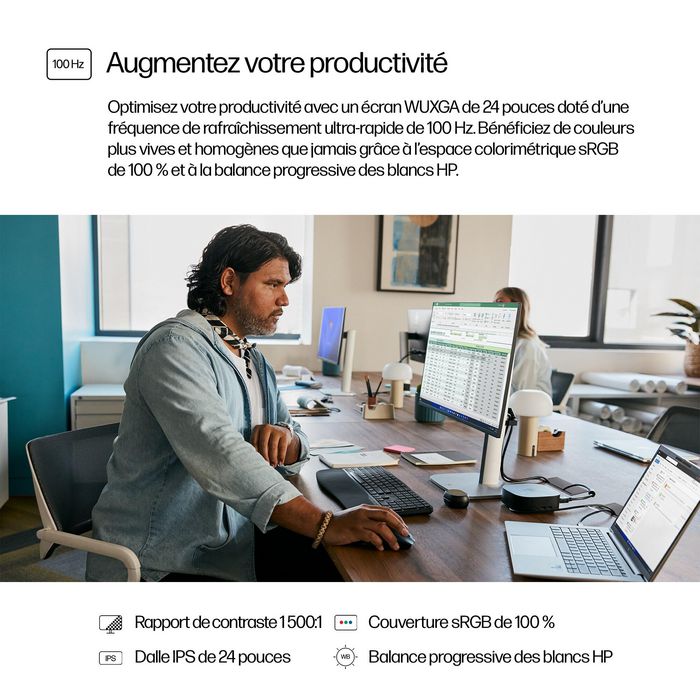 HP Series 5 Pro 24 inch WUXGA Monitor - 524pn