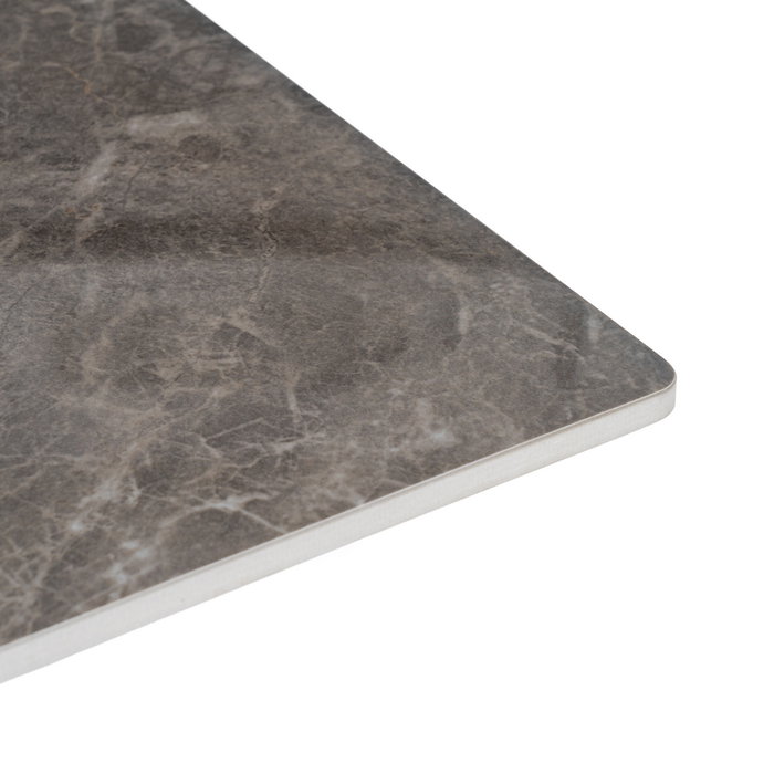 Mesa Gris Piedra Sinterizada Contract 80 X 80 X 75 cm (Set de 2) Mesa Gris Piedra Sinterizada Contract 80 X 80 X 75 cm (Set de 2)