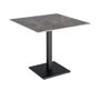 Mesa Gris Piedra Sinterizada Contract 80 X 80 X 75 cm (Set de 2)