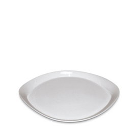 Solaria Plato Oval 24x19 cm (Set de 2) Blanco