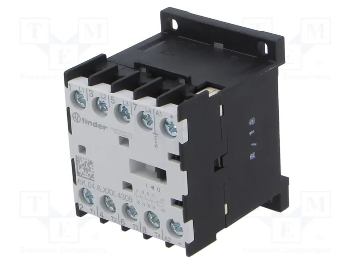 FINDER Contactor 4-polar 9A 230VAC 6K FINDER Contactor 4-polar 9A 230VAC 6K