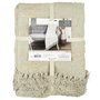 Home Deco Factory Manta Étnica Natural 120x150 cm, Algodón 100% para Sofá o Cama