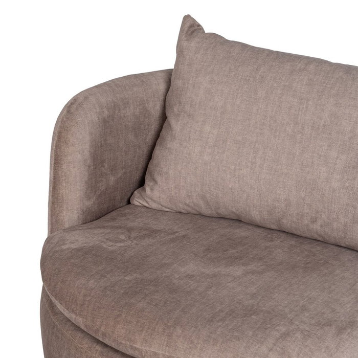 Ixia Sillón Giratorio Taupe Tejido Ixia Sillón Giratorio Taupe Tejido