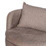 Ixia Sillón Giratorio Taupe Tejido