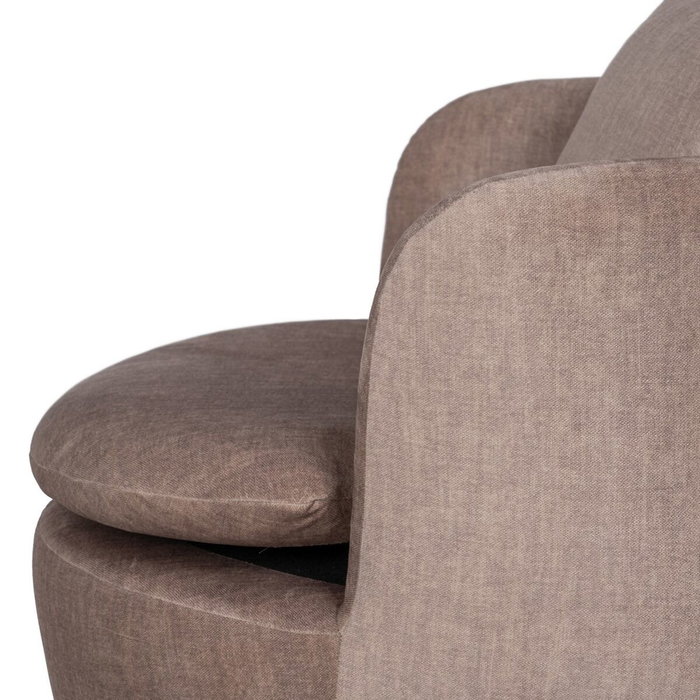 Ixia Sillón Giratorio Taupe Tejido Ixia Sillón Giratorio Taupe Tejido
