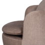 Ixia Sillón Giratorio Taupe Tejido