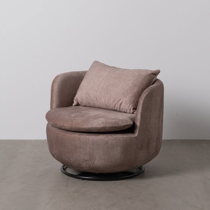 Ixia Sillón Giratorio Taupe Tejido Ixia Sillón Giratorio Taupe Tejido