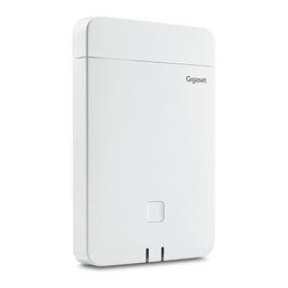 Gigaset N770 IP PRO - Base Telefonía IP Profesional, 120 Canales, Compatible S700H/R700H/SL800H, Blanco