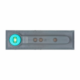 Wolfcraft Plantilla de perforación electricidad para medidas de 71 y 91 mm