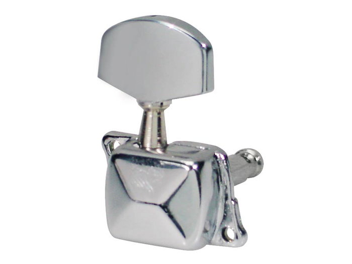 Clavijero Boston para Guitarra 3+3 Metal con Tapa Cromo Clavijero Boston para Guitarra 3+3 Metal con Tapa Cromo