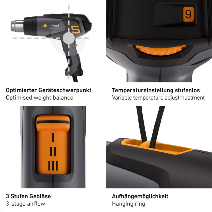 Steinel HM 2120 E Pistola de calor Steinel HM 2120 E Pistola de calor