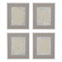 Cuadro Pintura Abstracto 4/M 50 X 60 cm (Set de 4)