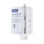 Braun Oral-B Pulsonic Slim Luxe 4000 Cepillo dental sónido recargable, 3 modos, Platino