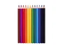 Jovi Lápices de Colores Jumbo Triangulares de 12 Colores Surtidos