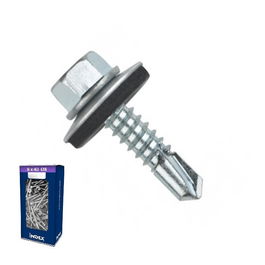INDEX Tornillo Broca DIN 7504-K con Arandela P-16 Cincado Largo 25mm Ø Rosca Chapa 5.5mm