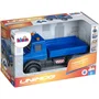 KLEIN 3802 Camión volquete todoterreno Mercedes Unimog con ruedas blandas y caja basculante, escala 1:24, para mayores de 3 años