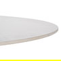Mesa Comedor Blanco-Natural 120 X 120 X 75 cm