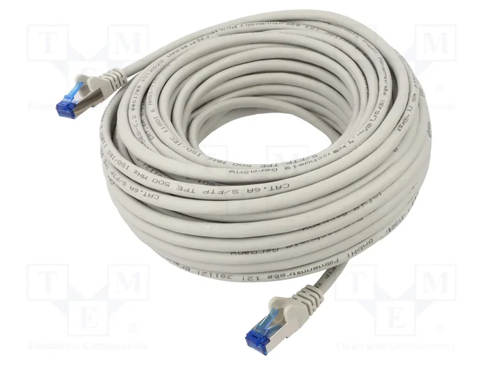 GOOBAY Patch cord S/FTP Cat 6a de 20m GOOBAY Patch cord S/FTP Cat 6a de 20m
